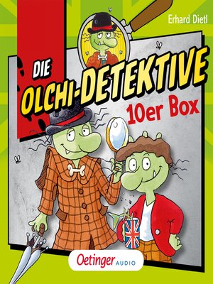 cover image of Die Olchi-Detektive 10er Box